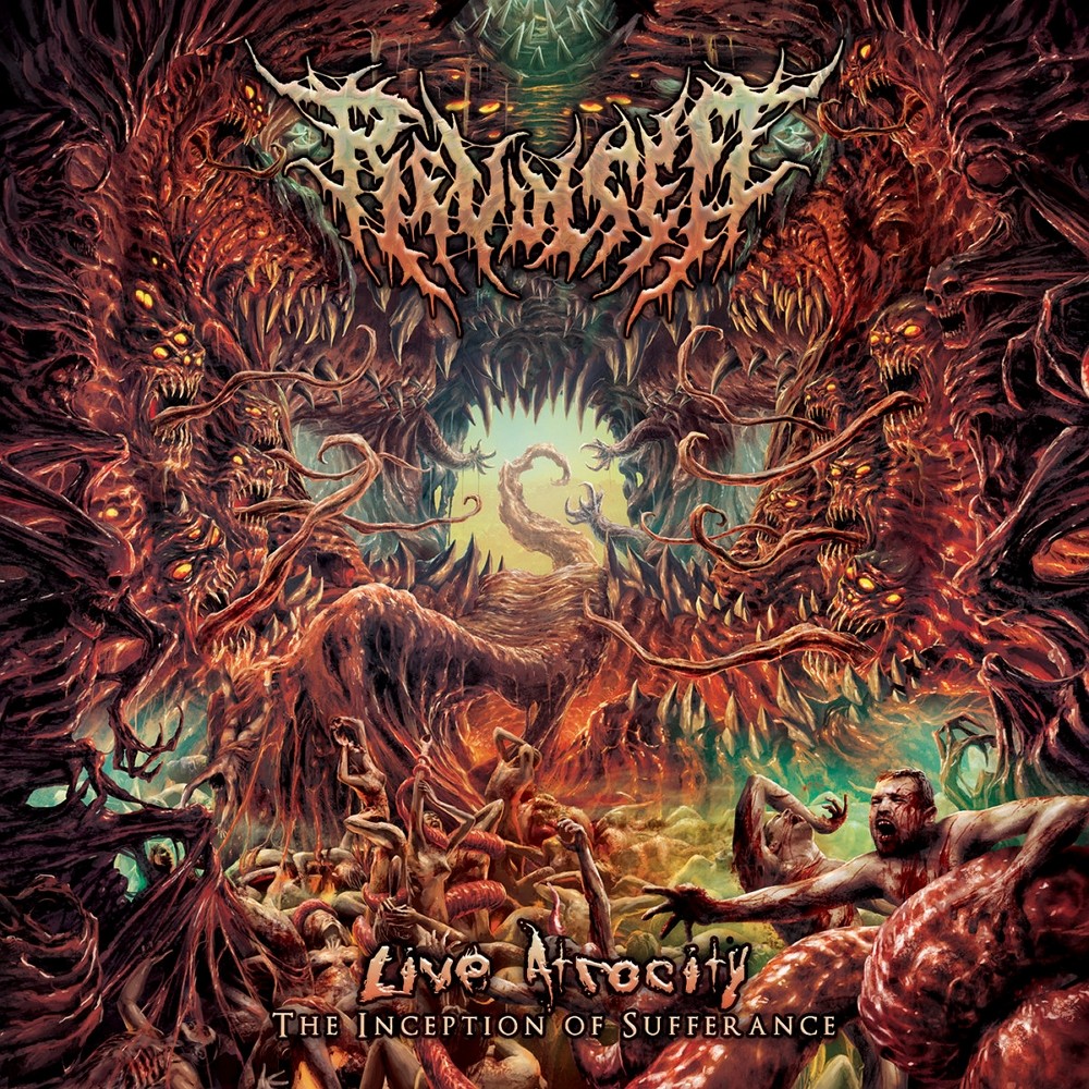 Revulsed - Live Atrocity - The Inception of Sufferance (2017) Cover
