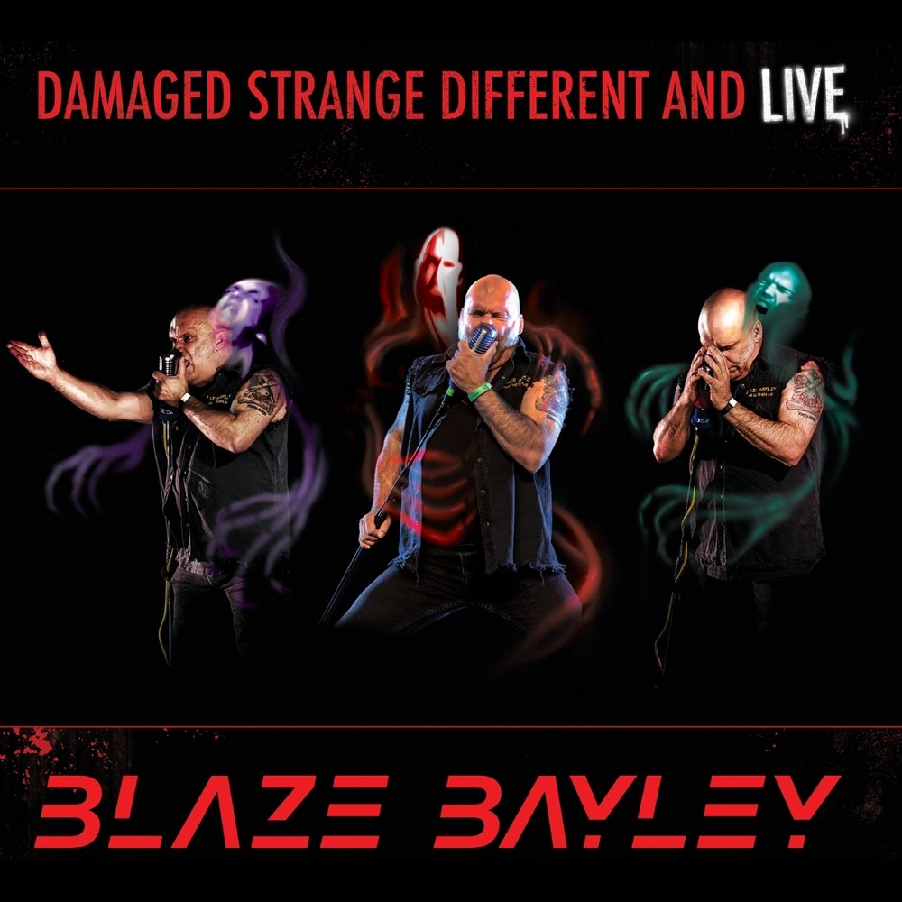 Blaze - Damaged, Strange, Different and Live (2023) Cover