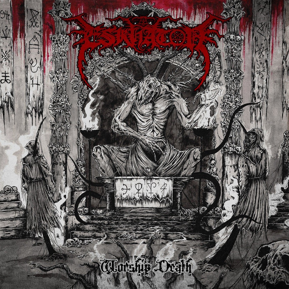 Eskhaton - Worship Death (2014) Cover