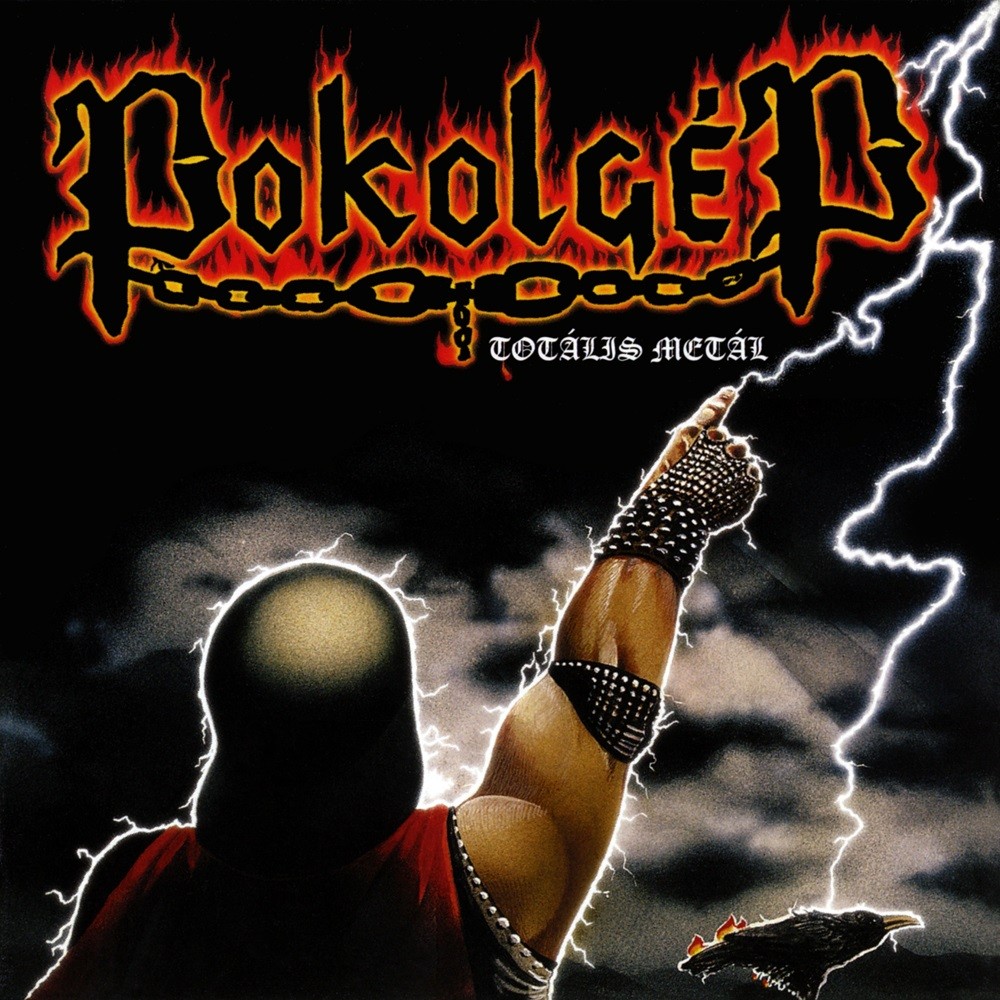 Pokolgép - Totális metál (1986) Cover