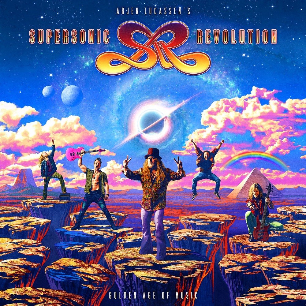 Arjen Lucassen's Supersonic Revolution - Golden Age of Music (2023) Cover