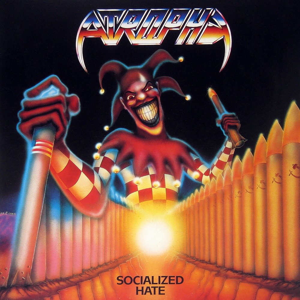 Atrophy - Socialized Hate (1988) Cover
