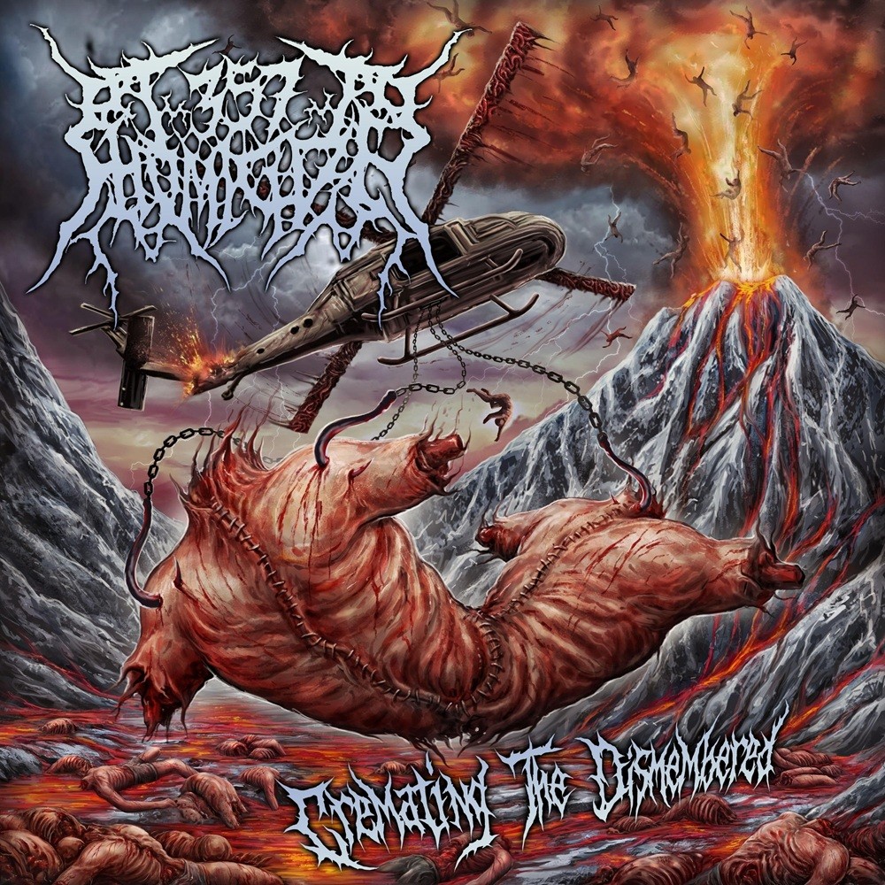 .357 Homicide - Cremating the Dismembered (2025) Cover