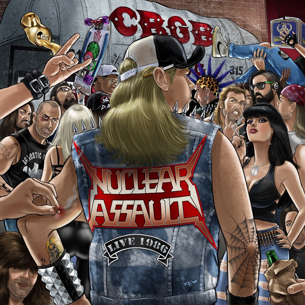 Nuclear Assault - Live at CBGB's (2014) Cover