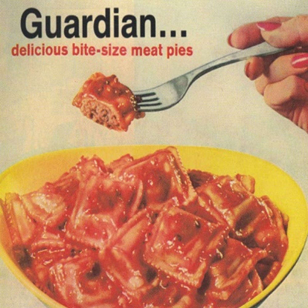 Guardian - Delicious Bite-Size Meat Pies (1996) Cover