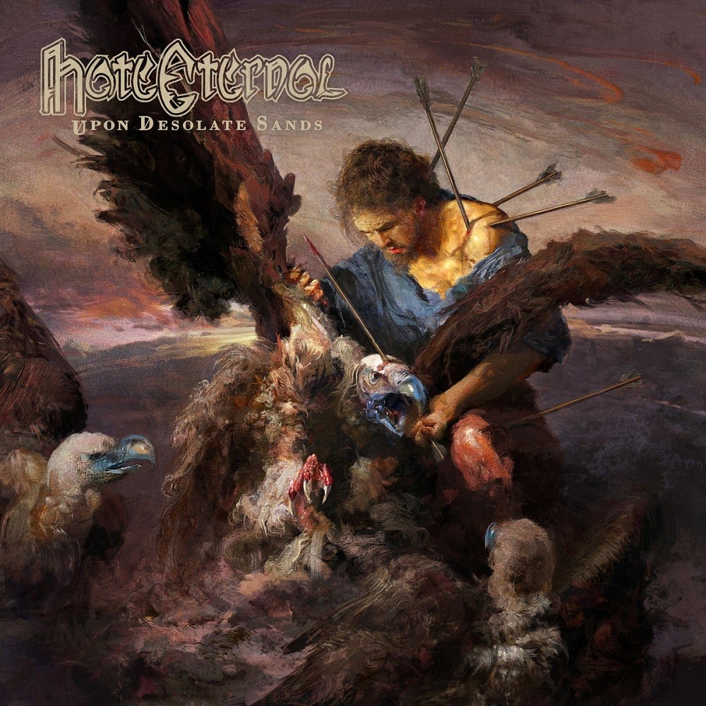 Hate Eternal - Upon Desolate Sands (2018) Cover