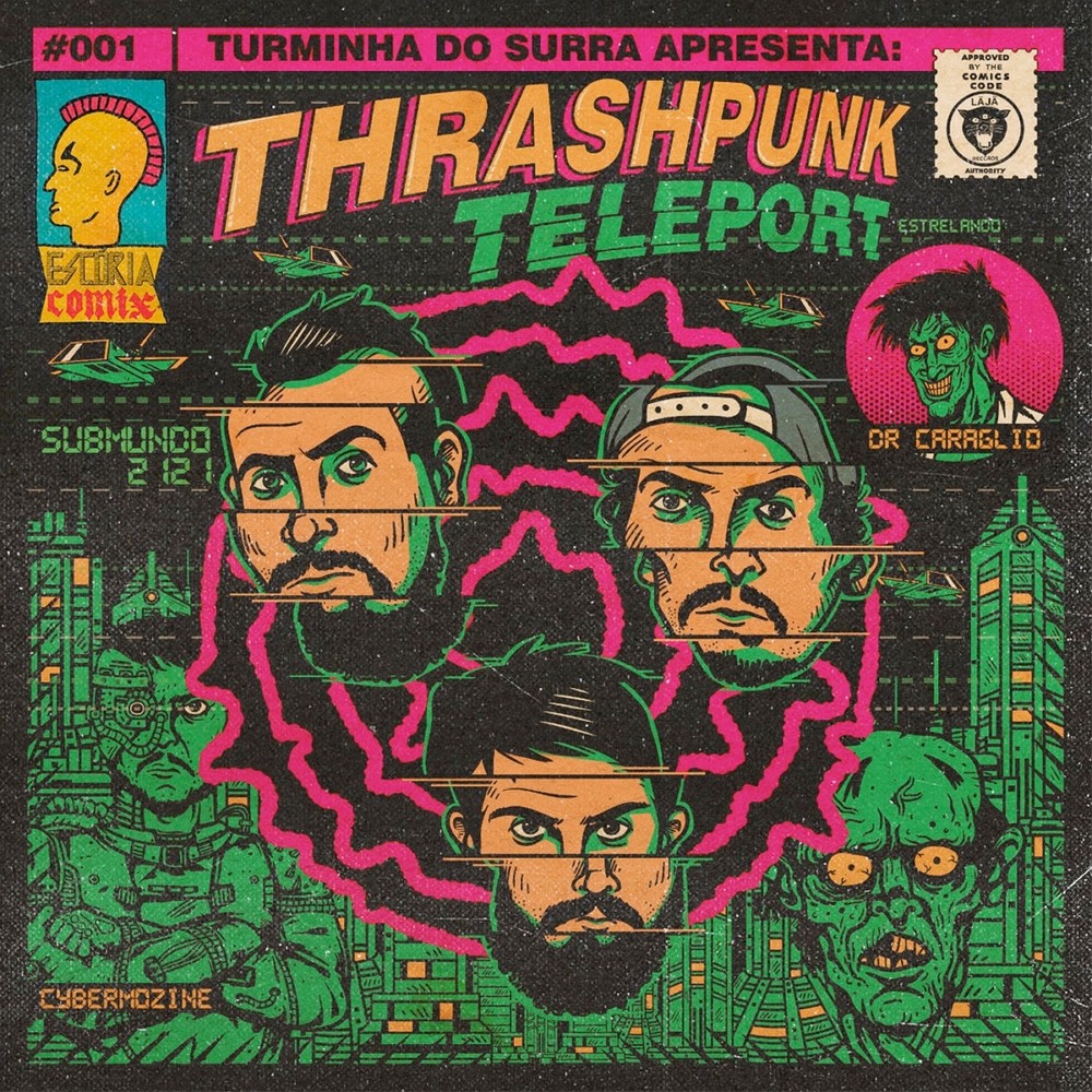 Surra - Thrashpunk Teleport: Submundo 2121 (2020) Cover