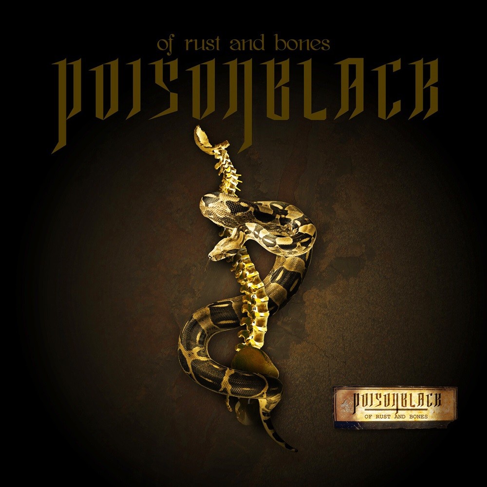 Poisonblack - Of Rust and Bones (2010) Cover