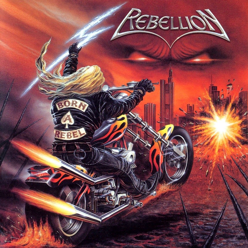 Rebellion - Born a Rebel (2003) Cover