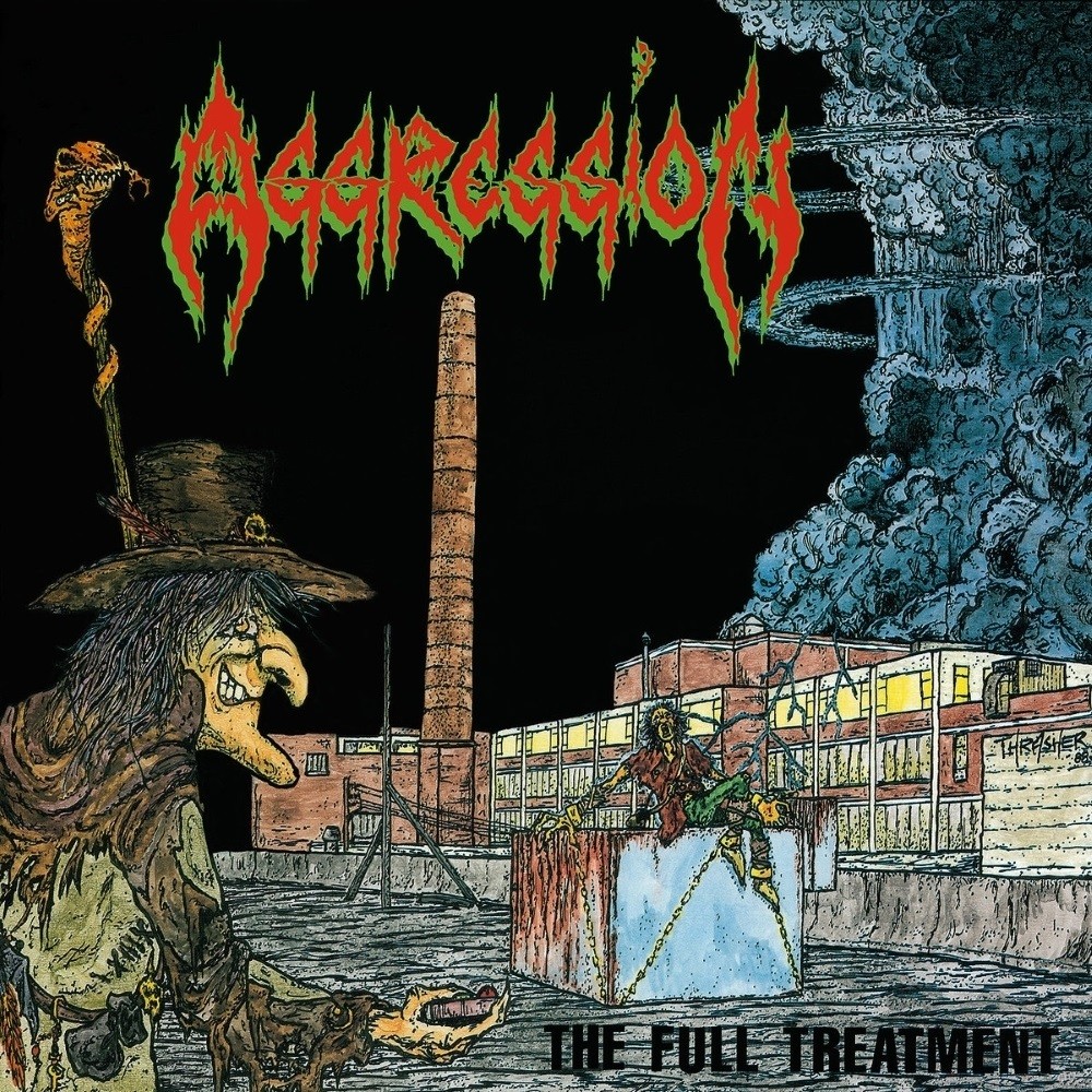 Aggression (CAN) - The Full Treatment (1987) Cover