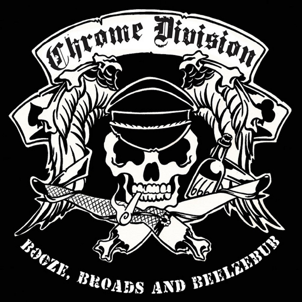 Chrome Division - Booze, Broads and Beelzebub (2008) Cover
