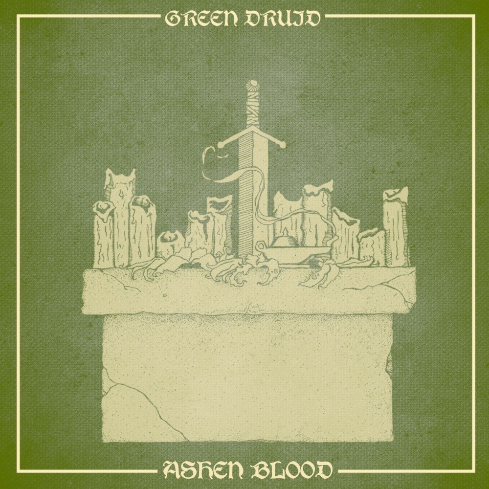 Green Druid - Ashen Blood (2018) Cover