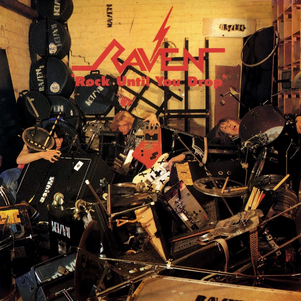 Raven - Rock Until You Drop (1981) Cover