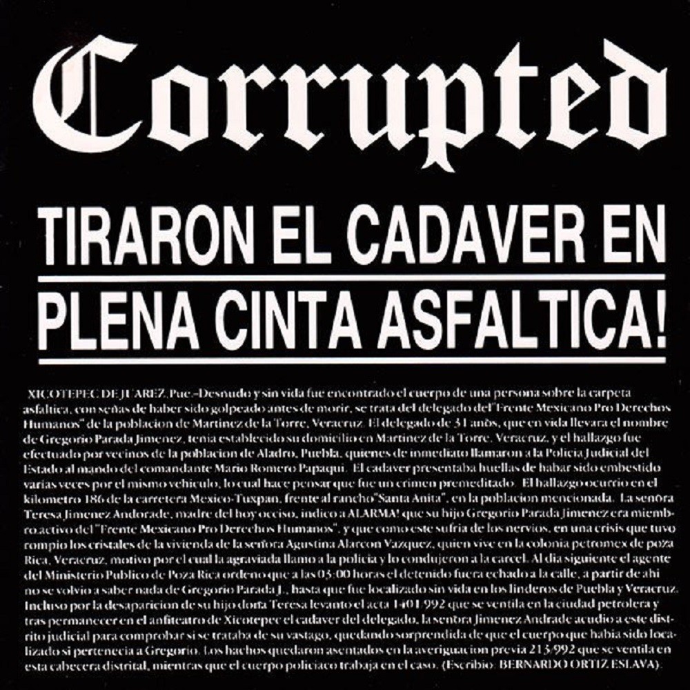 Corrupted - Nadie (1995) Cover