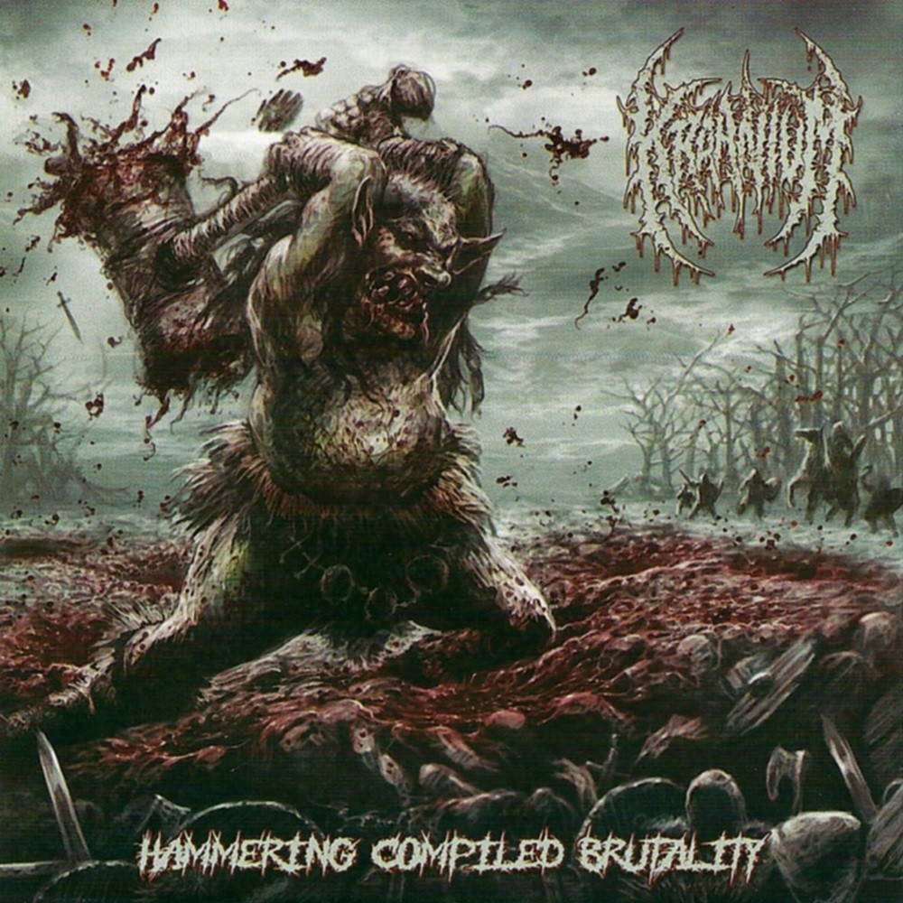 Kraanium - Hammering Compiled Brutality (2022) Cover