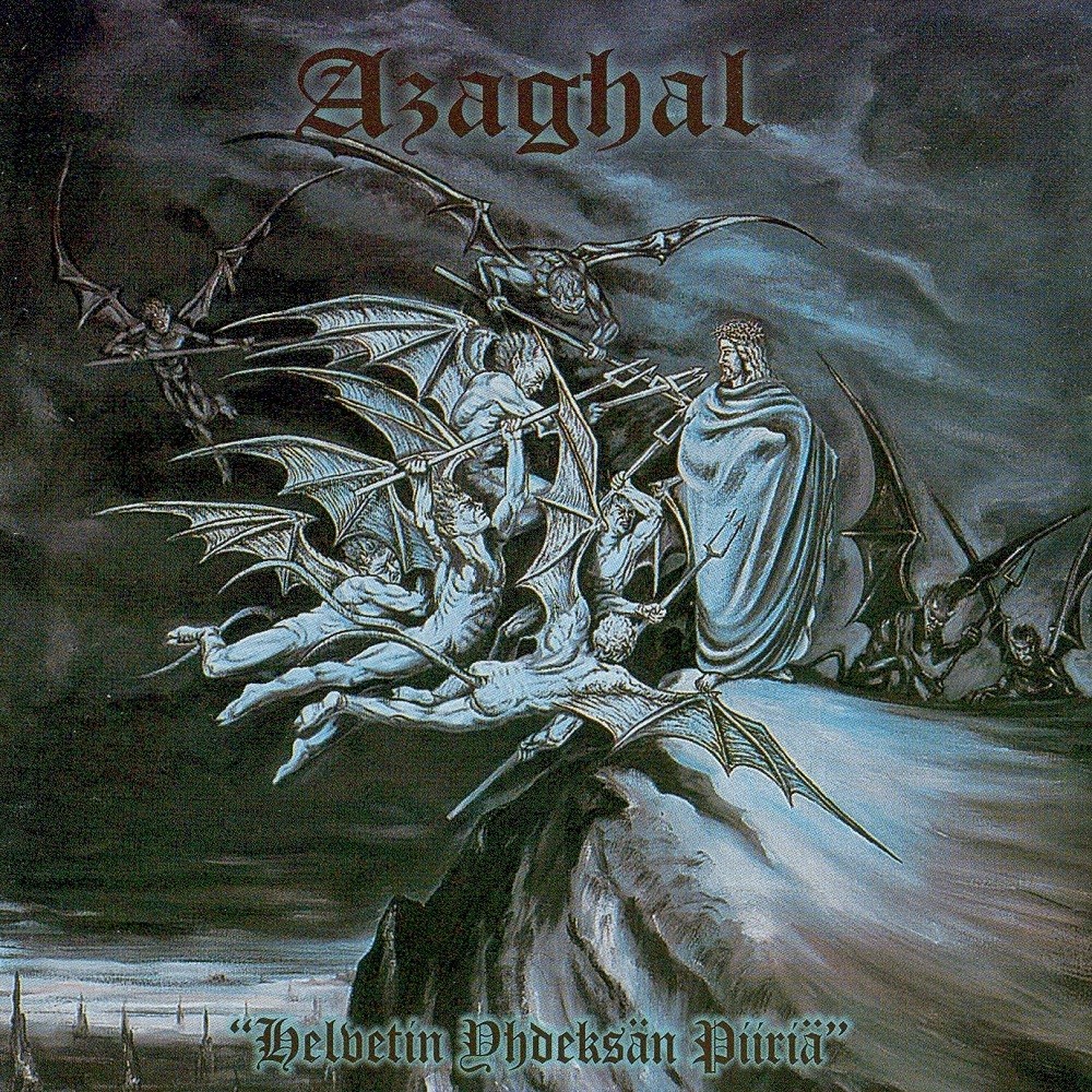 Azaghal - Helvetin yhdeksän piiriä (1999) Cover