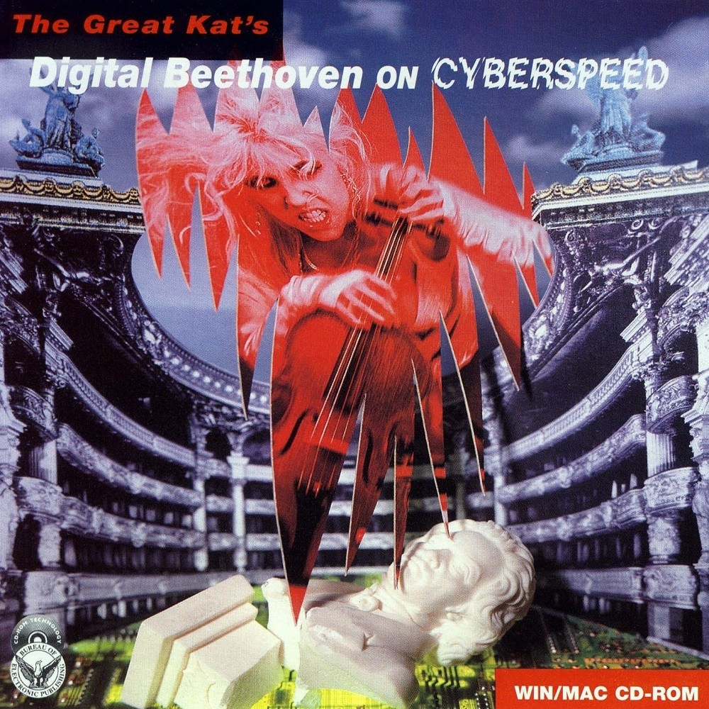 Great Kat, The - Digital Beethoven on Cyberspeed (1996) Cover