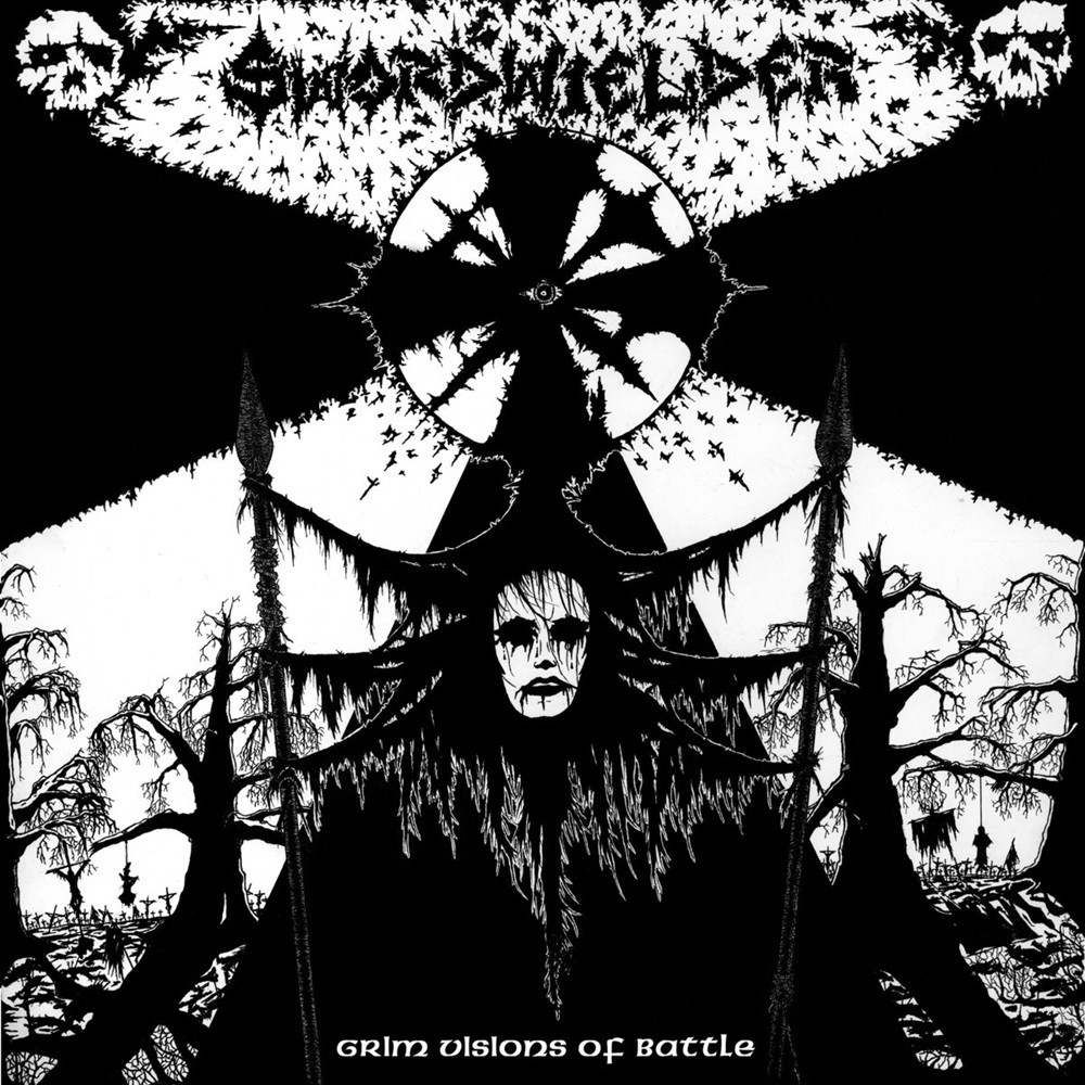 Swordwielder - Grim Visions of Battle (2013) Cover