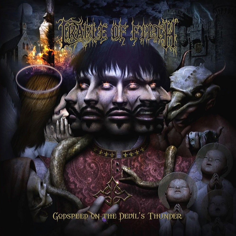 Cradle of Filth - Godspeed on the Devil's Thunder (2008) Cover