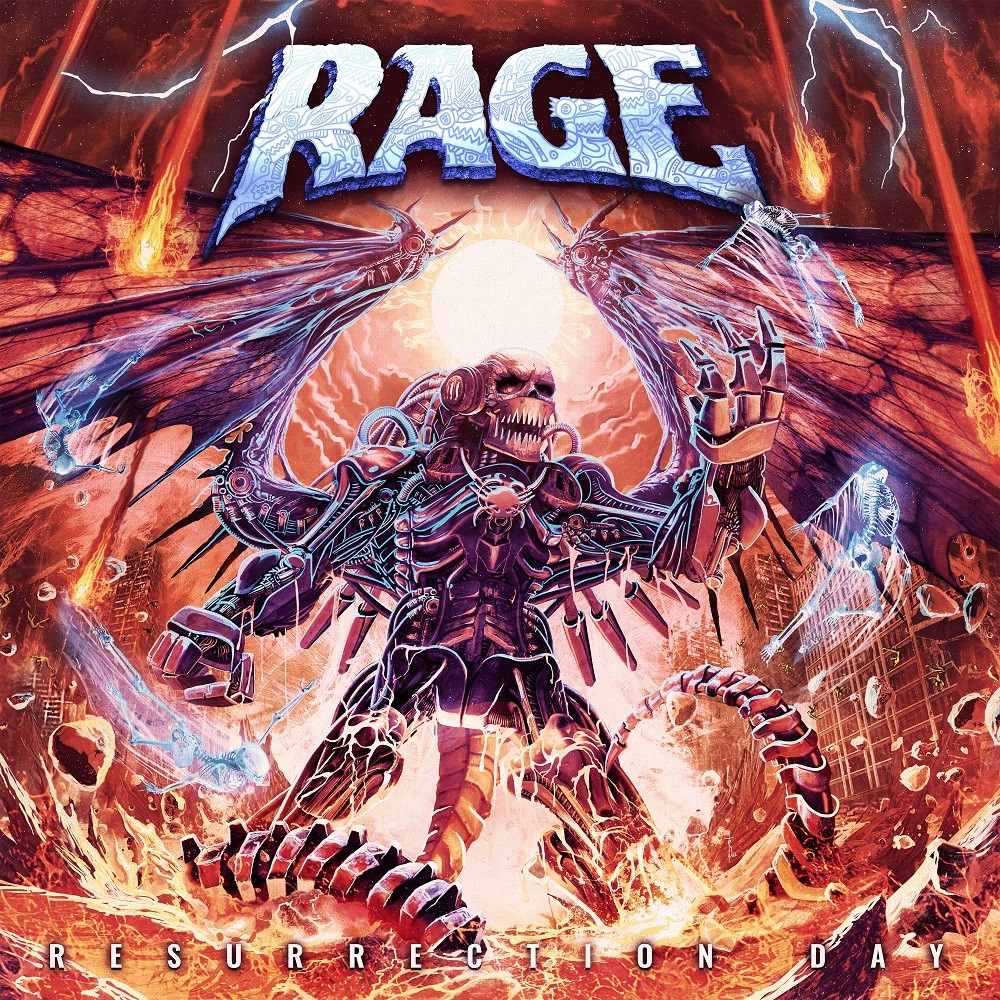 Rage - Resurrection Day (2021) Cover