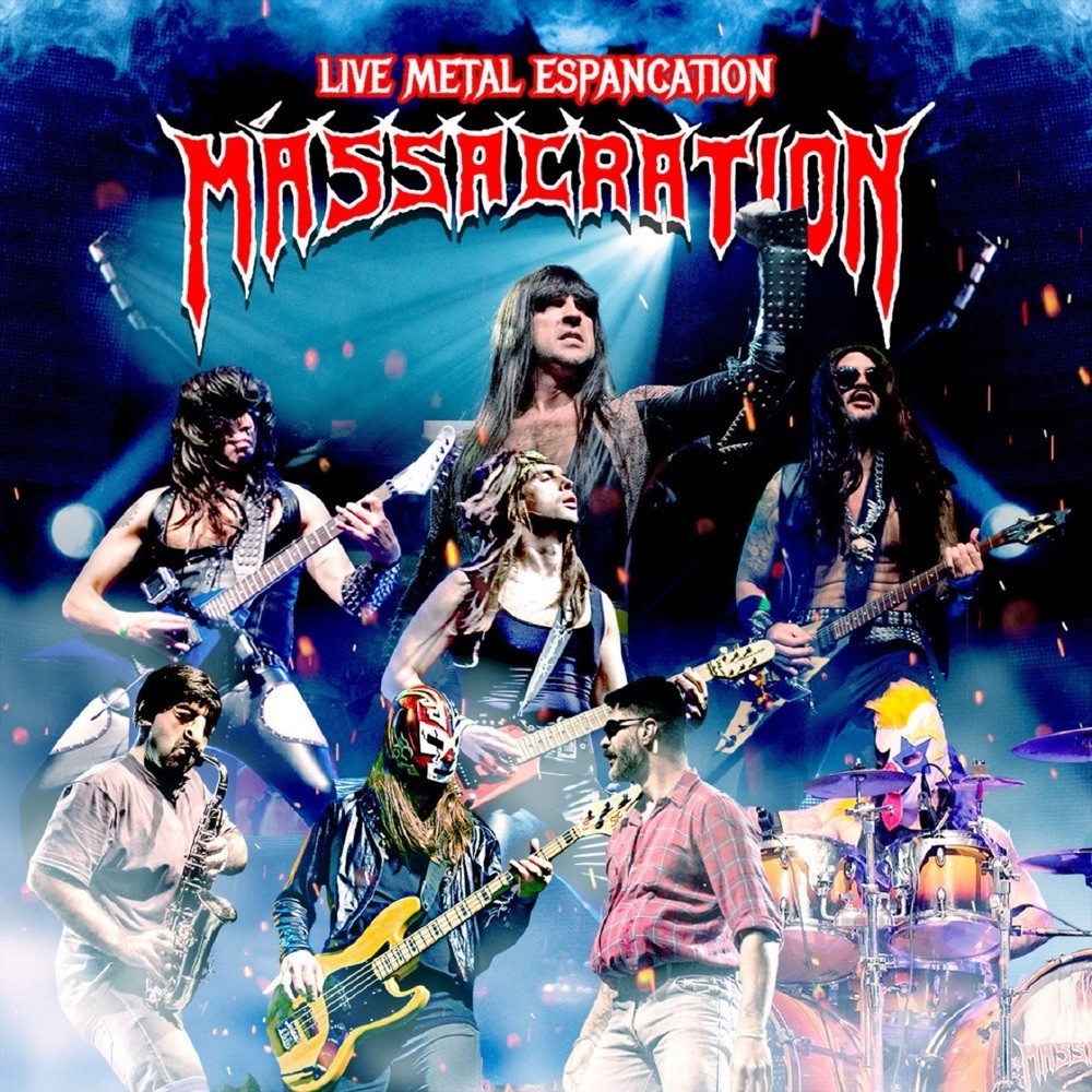 Massacration - Live Metal Espancation (2017) Cover