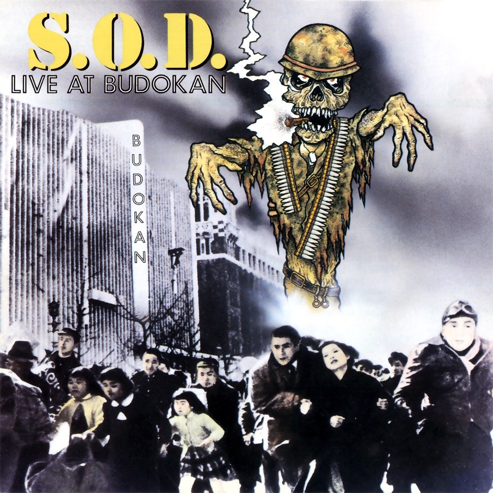 S.O.D. - Live at Budokan (1992) Cover