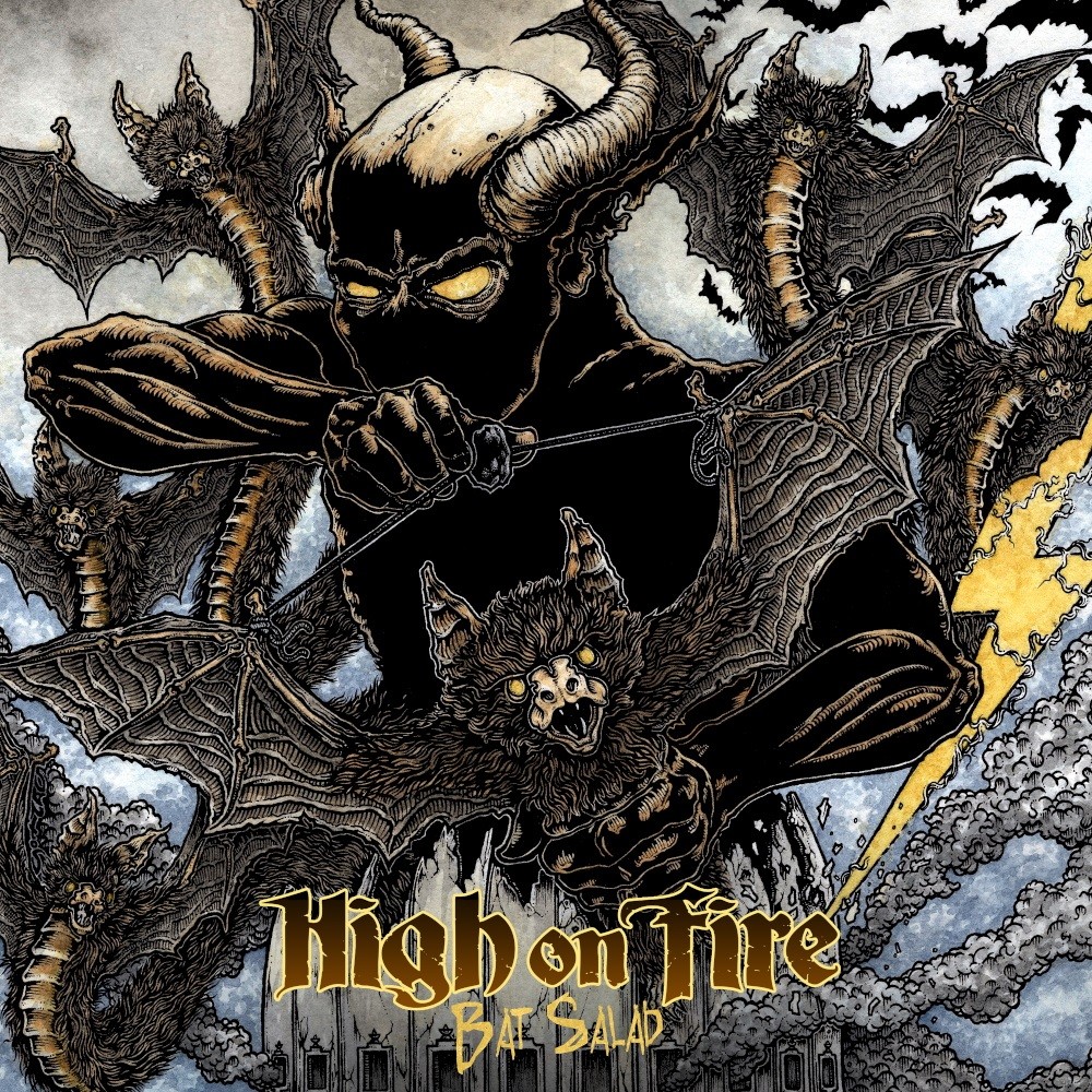High on Fire - Bat Salad (2019) Cover