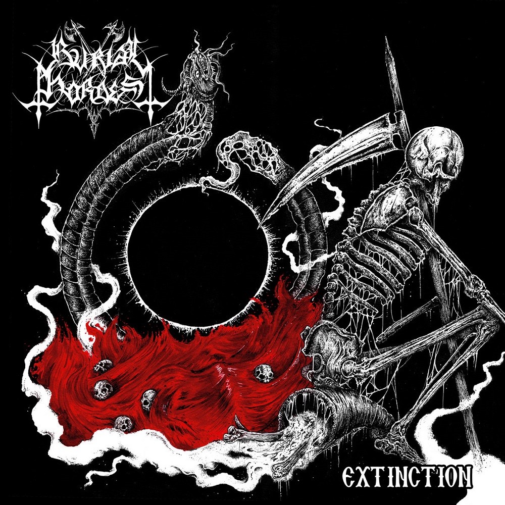 Burial Hordes - Extinction (2016) Cover