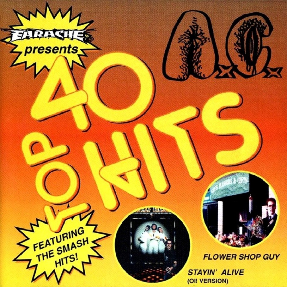 Anal Cunt - Top 40 Hits (1995) Cover