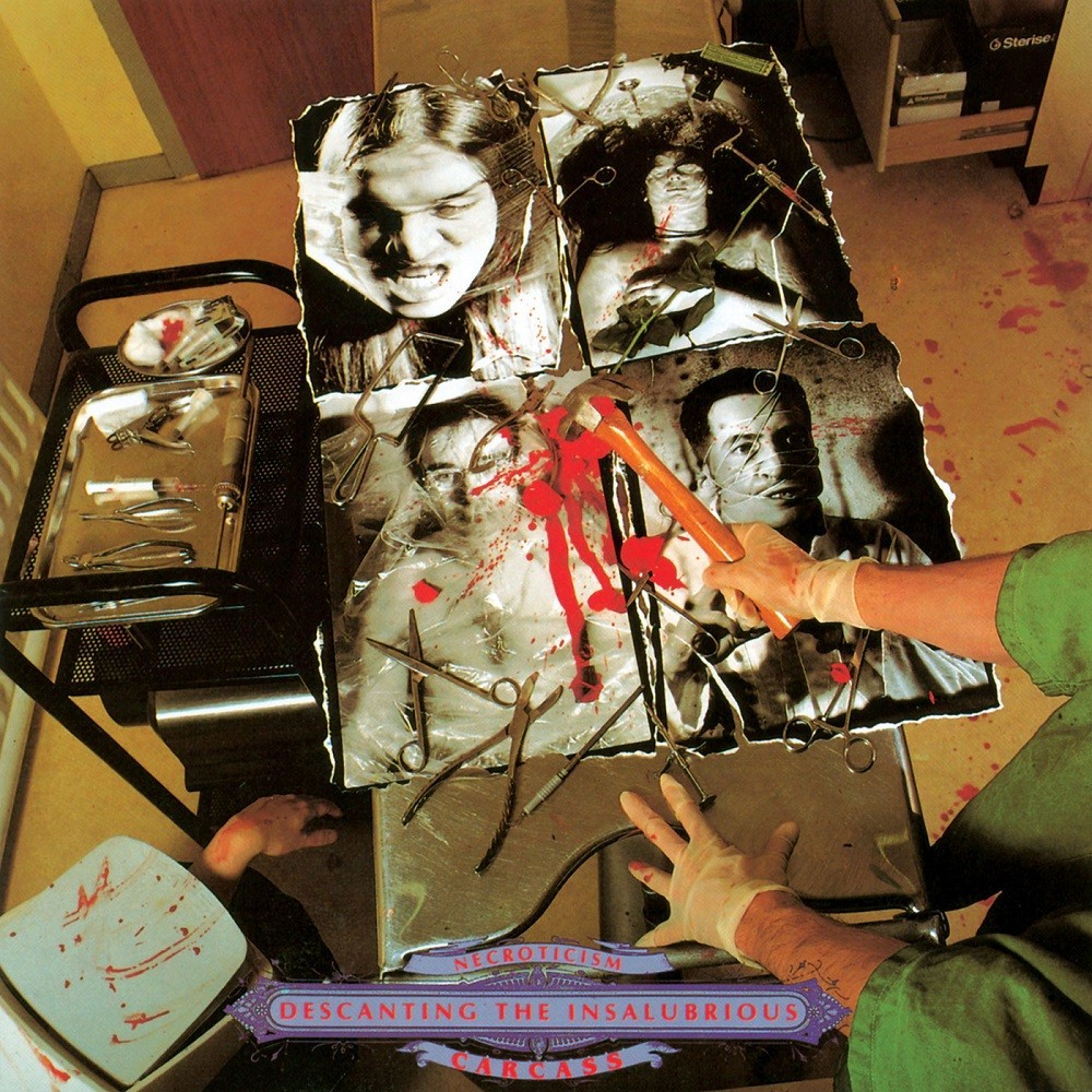 Carcass - Necroticism - Descanting the Insalubrious (1991) Cover