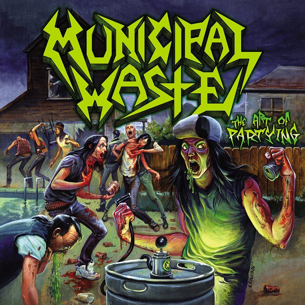 Municipal Waste - The Art of Partying (2007) Cover