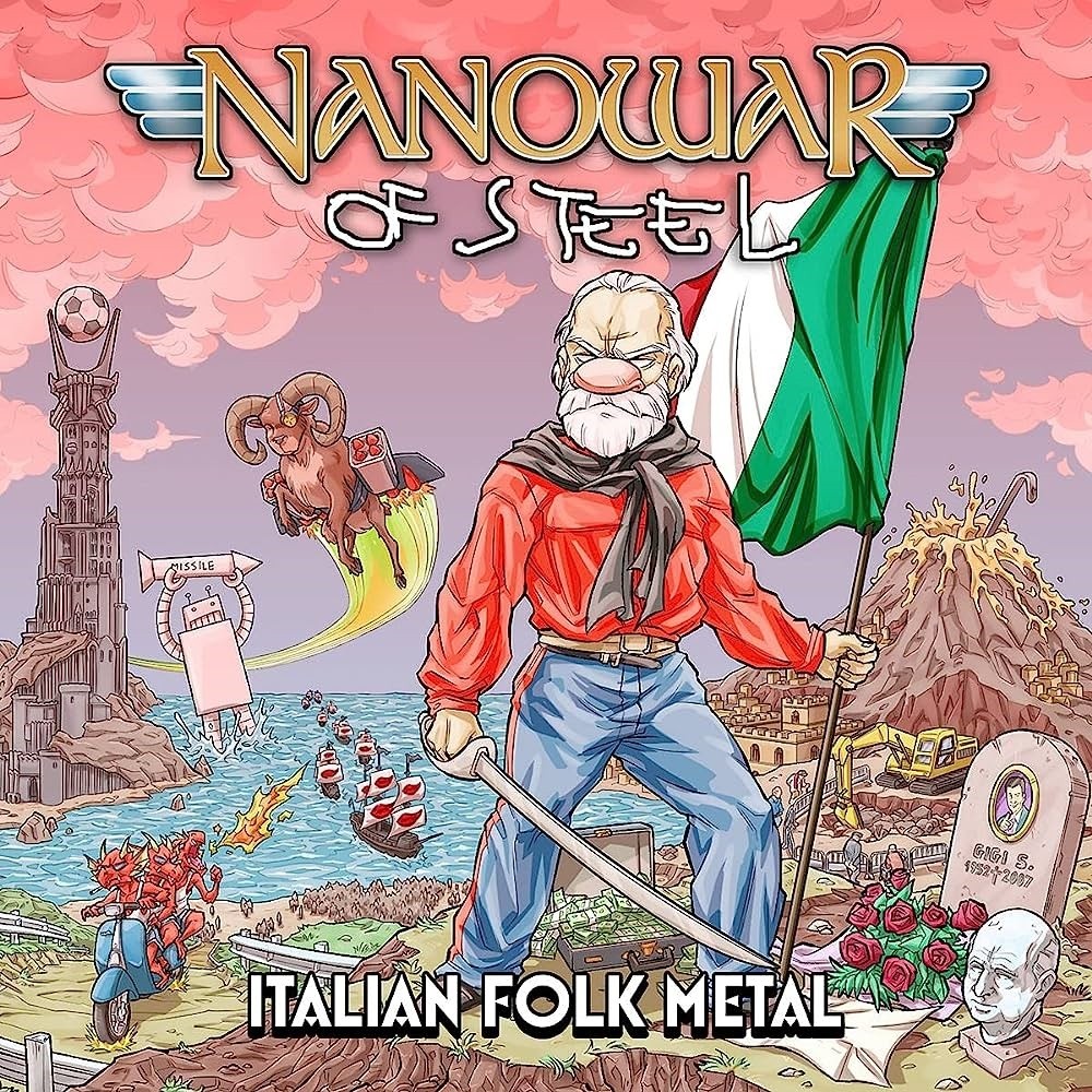 Nanowar of Steel - Italian Folk Metal (2021) Cover
