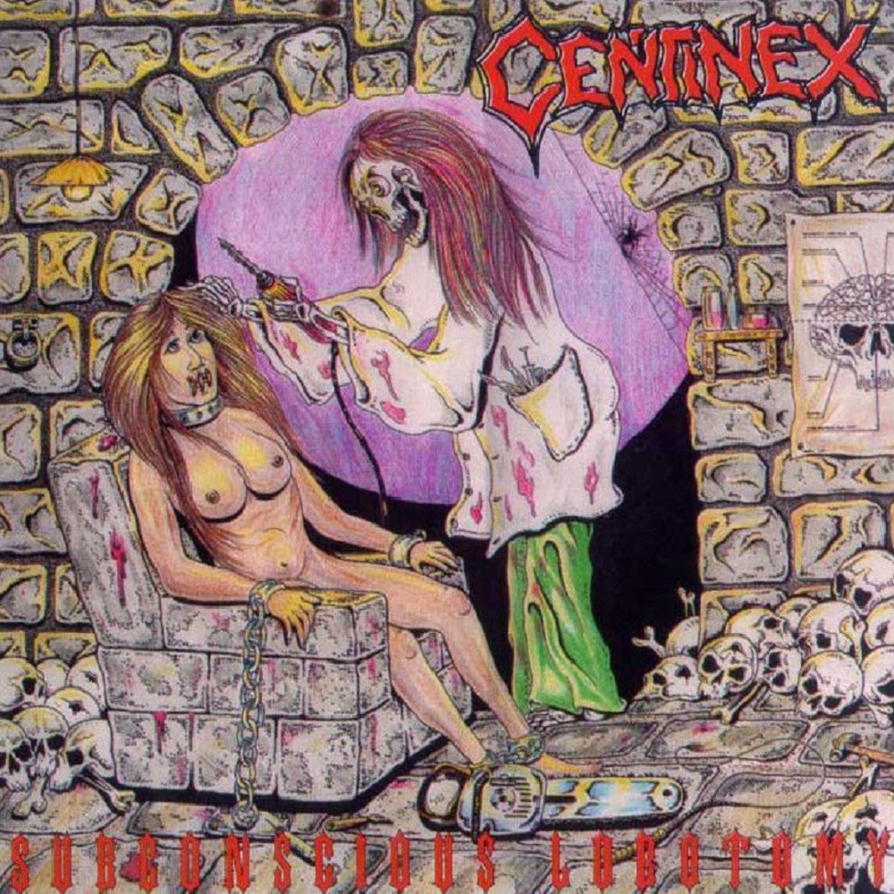 Centinex - Subconscious Lobotomy (1992) Cover