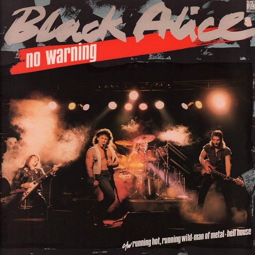 Black Alice - No Warning (1984) Cover