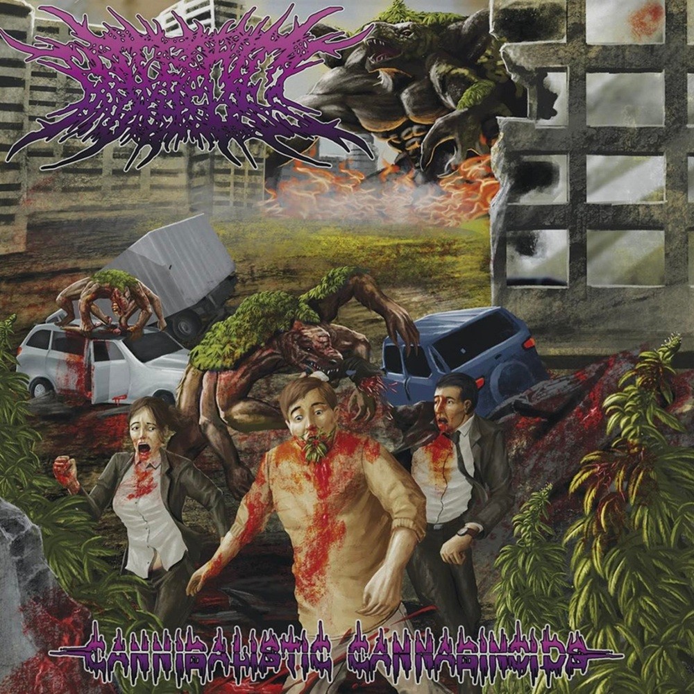 Gutted with Broken Glass - Cannibalistic Cannabinoids (2023) Cover