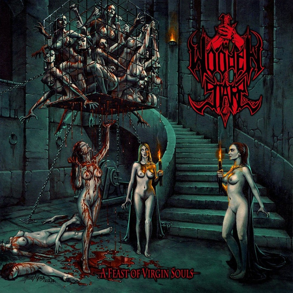 Wooden Stake - A Feast of Virgin Souls (2015) Cover