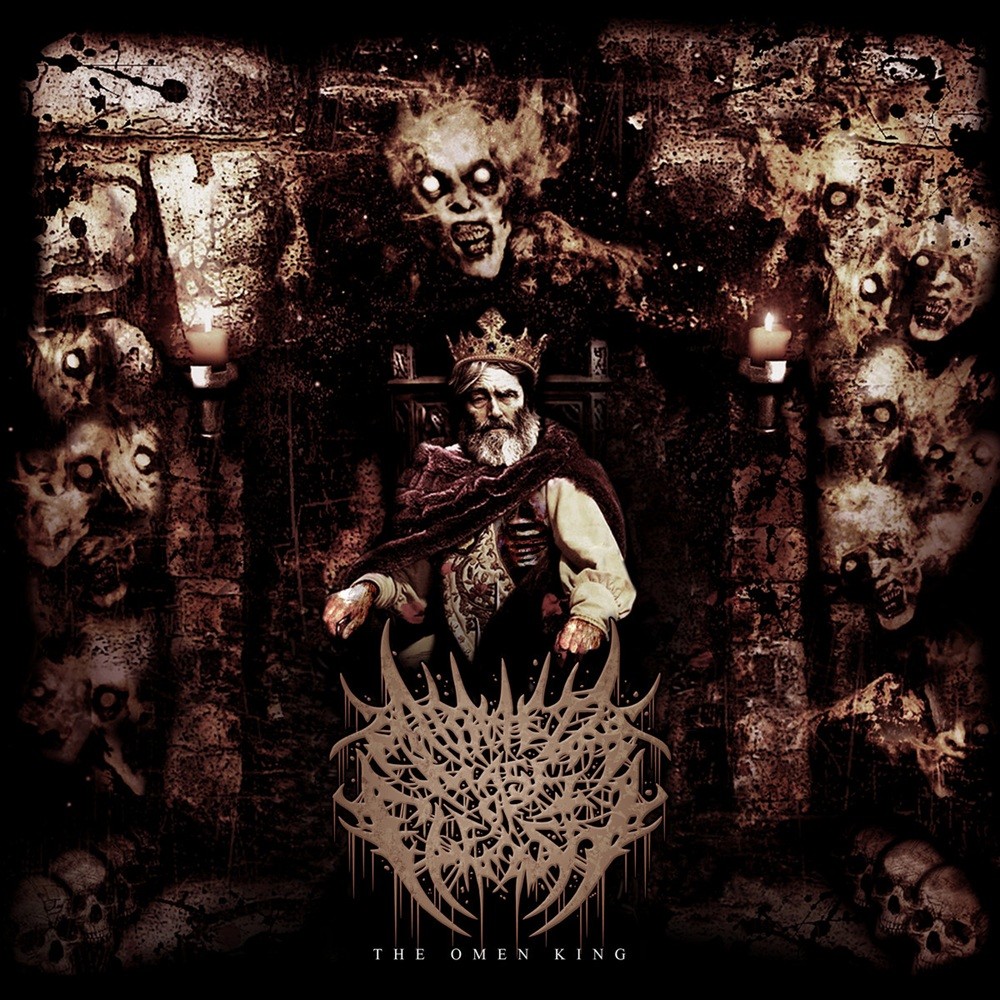 Abated Mass of Flesh - The Omen King (2014) Cover
