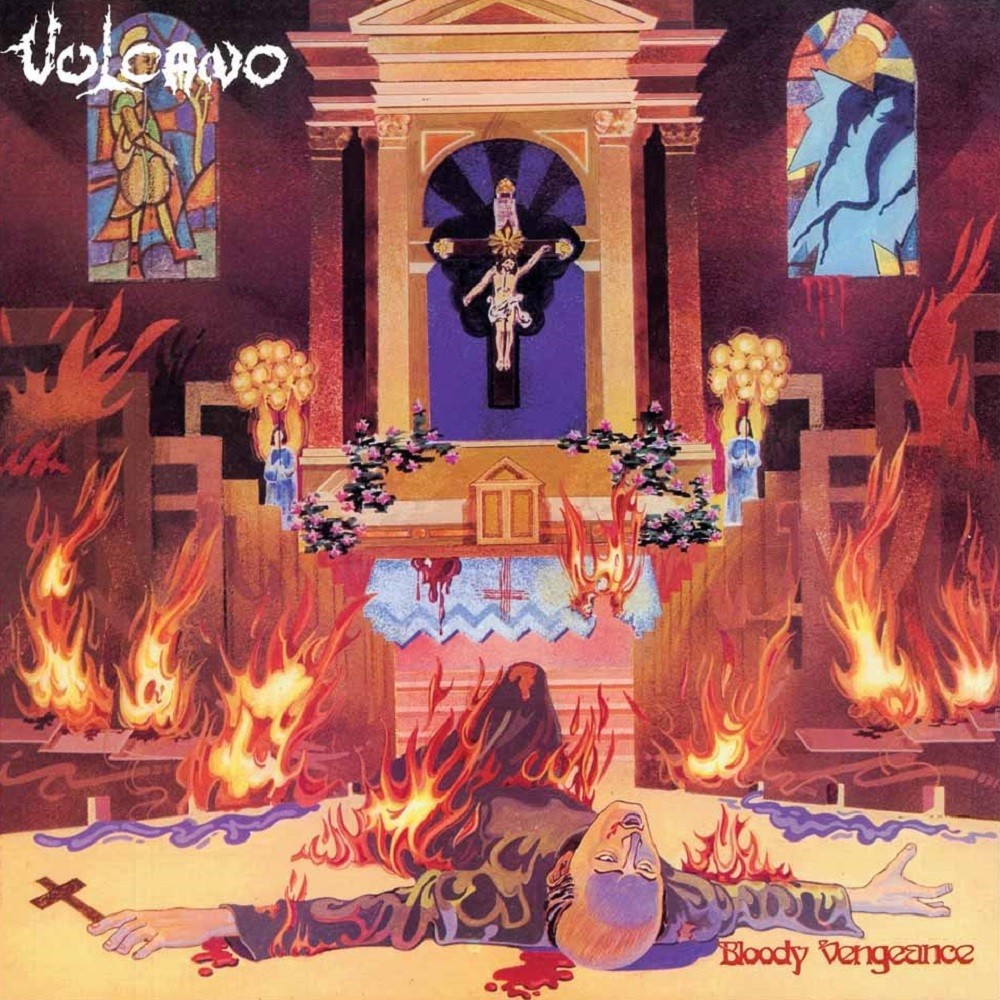 Vulcano - Bloody Vengeance (1986) Cover