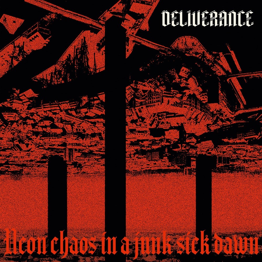 Deliverance (FRA) - Neon Chaos in a Junk-Sick Dawn (2022) Cover