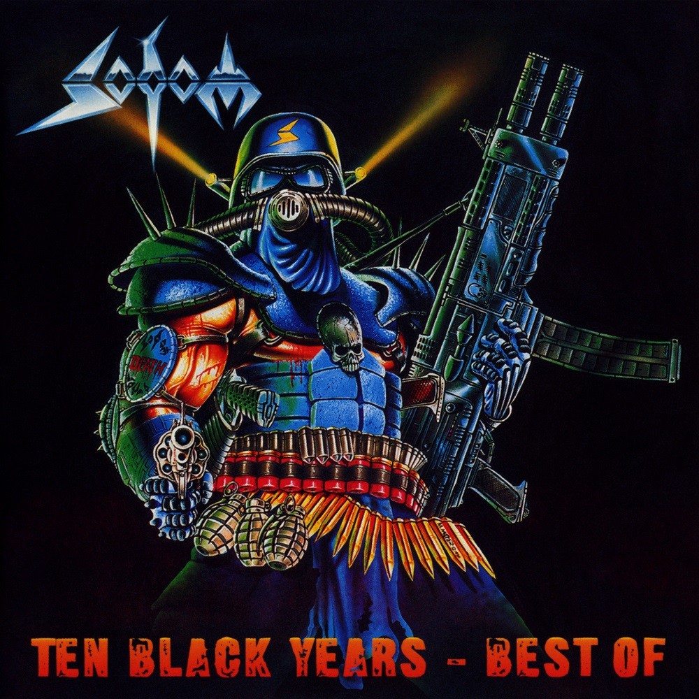 Sodom - Ten Black Years - Best Of (1996) Cover