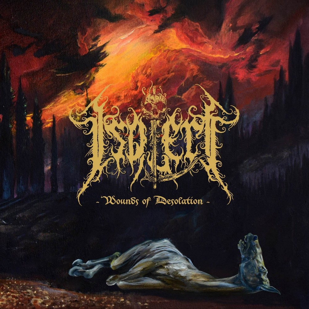 Isolert - Wounds of Desolation (2024) Cover