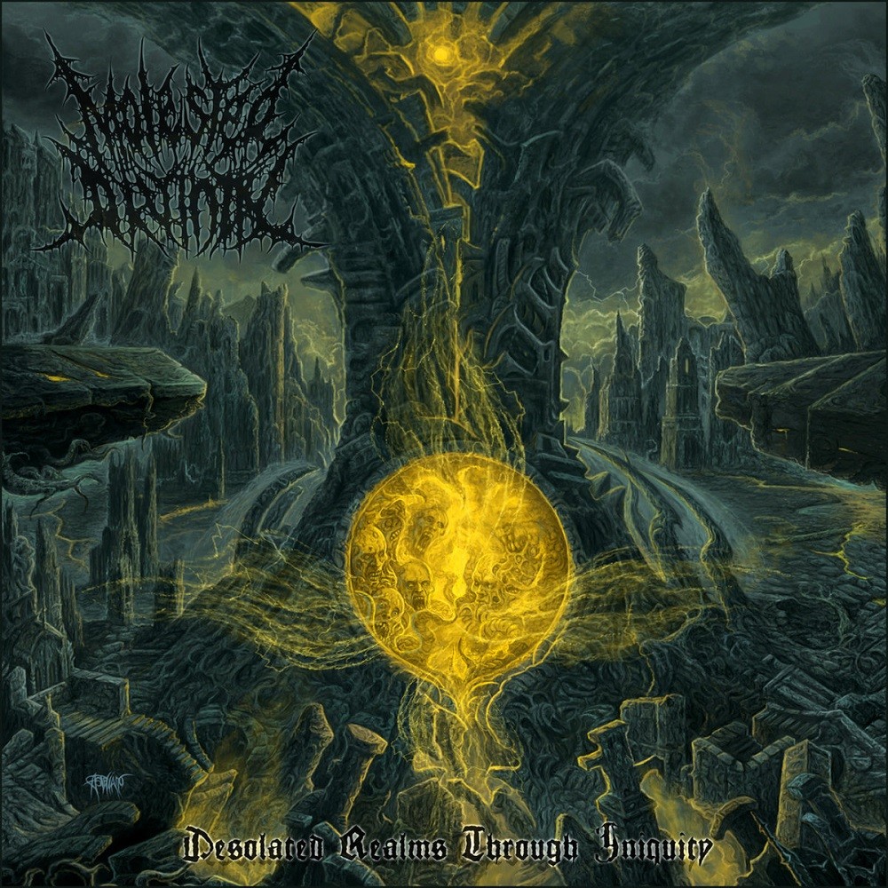 Molested Divinity - Desolated Realms Through Iniquity (2018) Cover