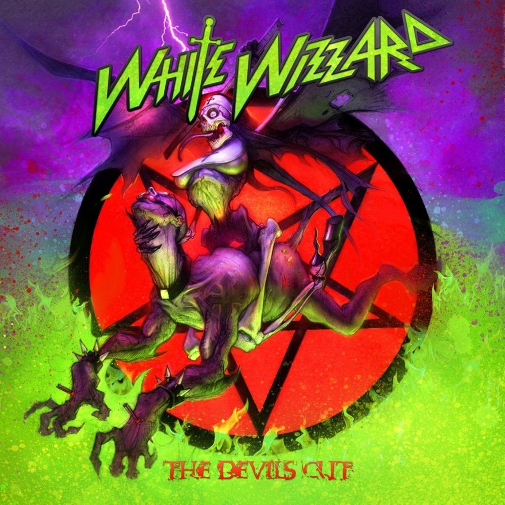 White Wizzard - The Devils Cut (2013) Cover