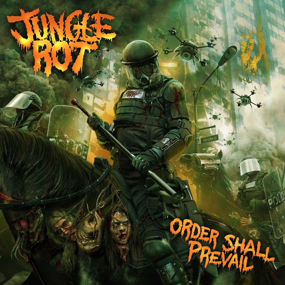 Jungle Rot - Order Shall Prevail (2015) Cover