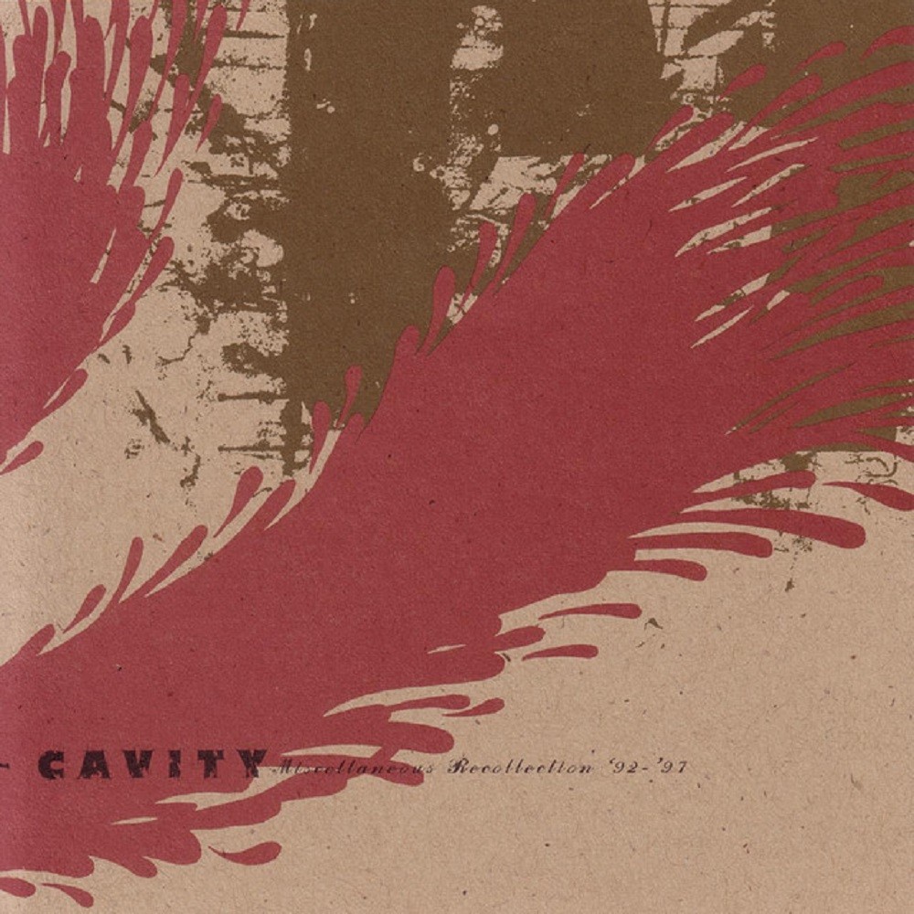 Cavity - Miscellaneous Recollections 92-97 (2001) Cover