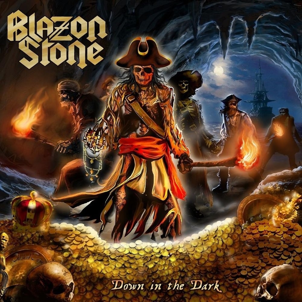 Blazon Stone - Down in the Dark (2017) Cover