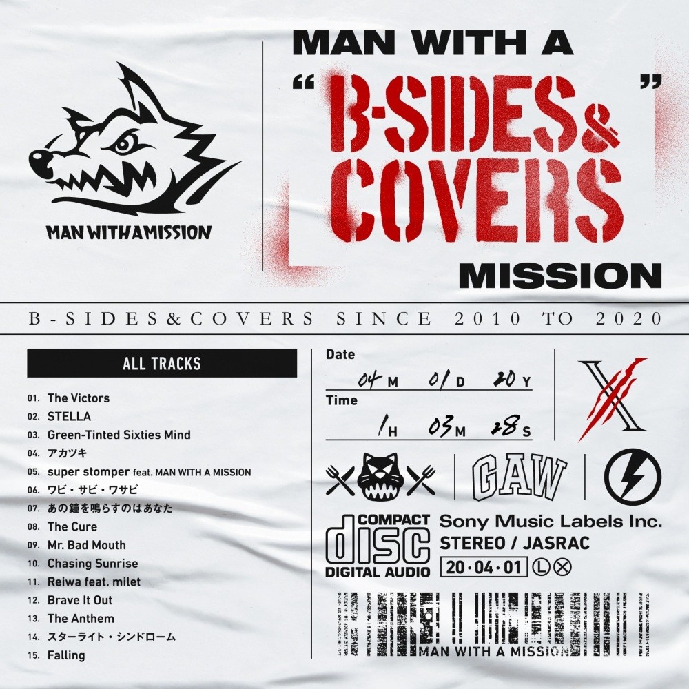 Man With a Mission - Man With a "B-Sides & Covers" Mission (2020) Cover