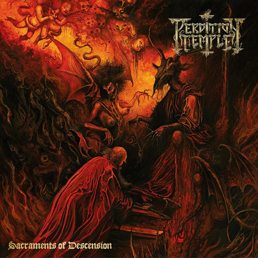 Perdition Temple - Sacraments of Descension (2020) Cover