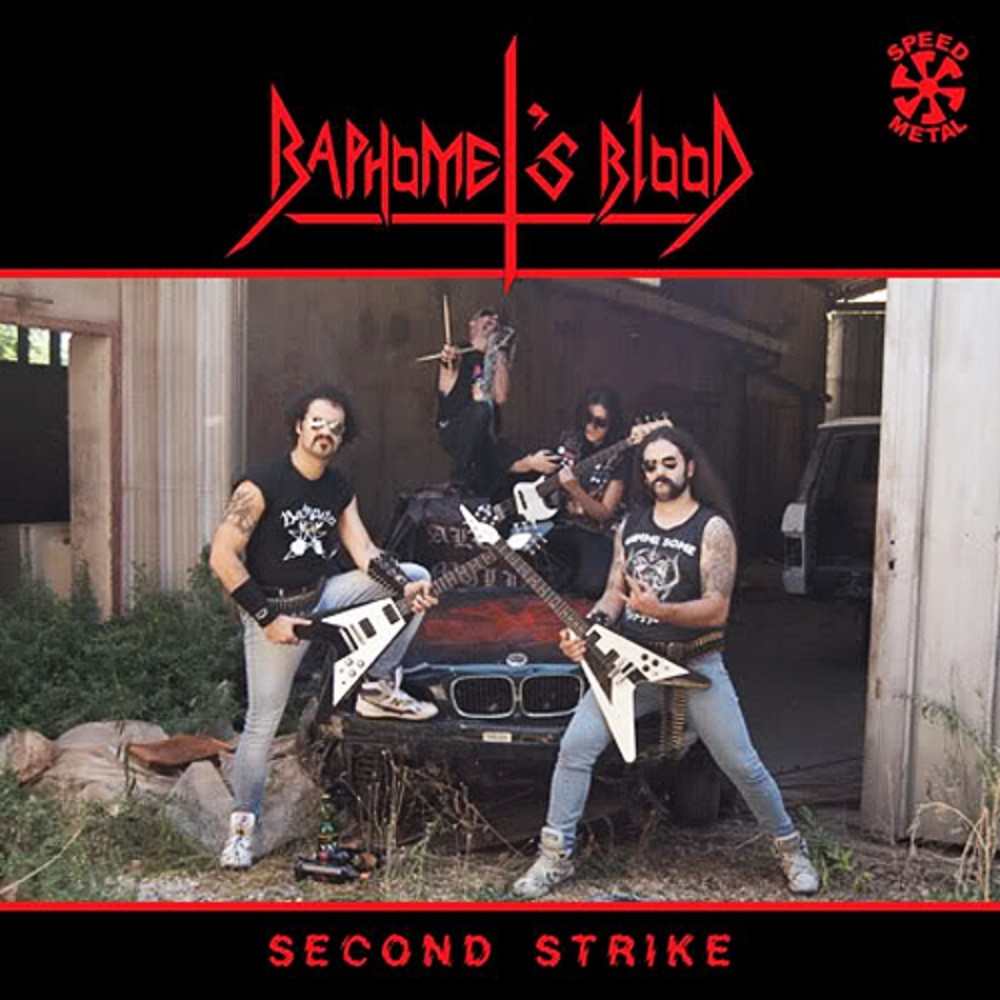 Baphomet's Blood - Second Strike (2008) Cover