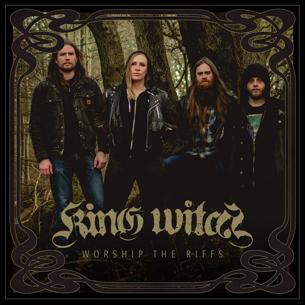 King Witch - Worship the Riffs EP (2021) Cover